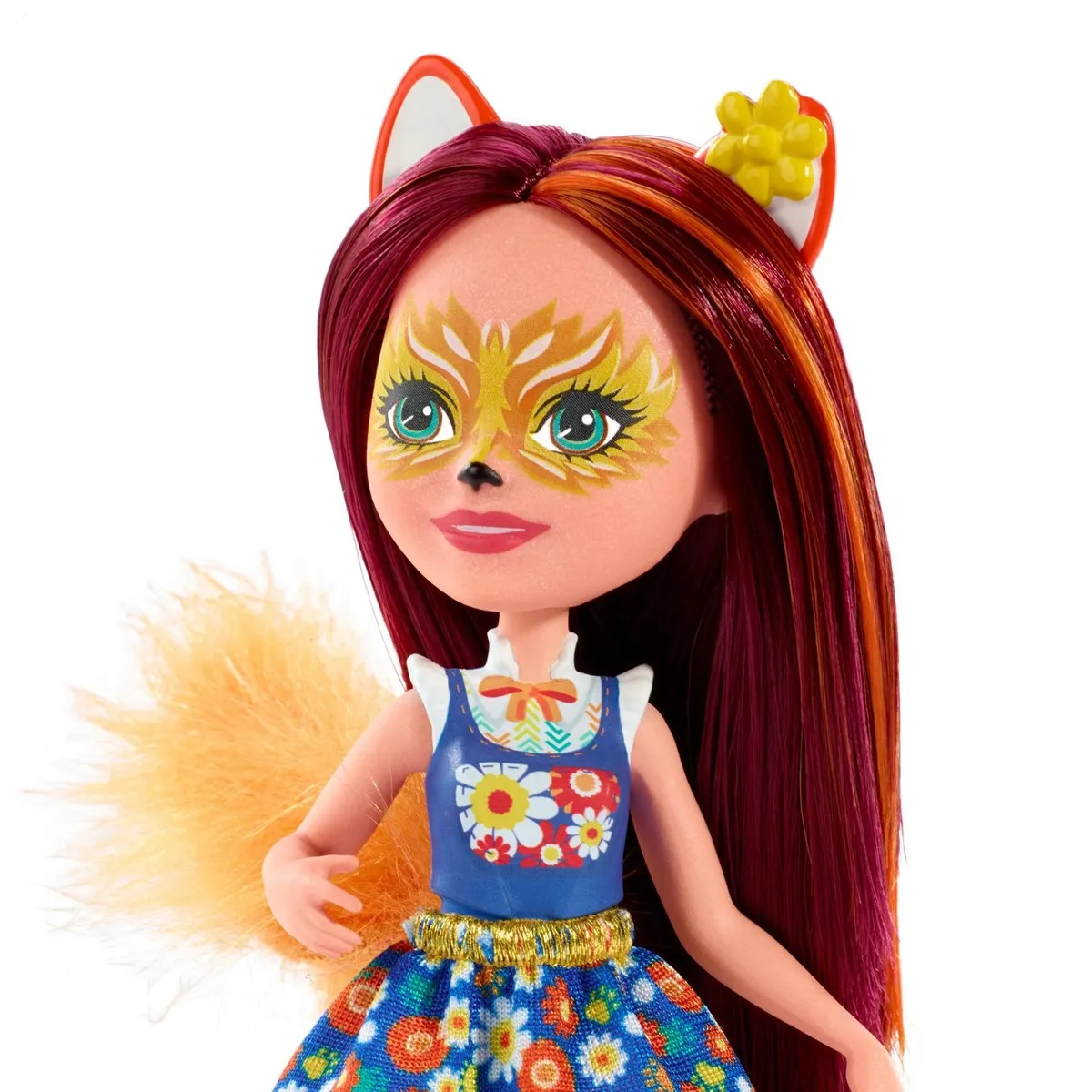 Кукольная база Enchantimals с питомцем Фелисити Фокс и Флик fxm71 оригинальная кукла mattel