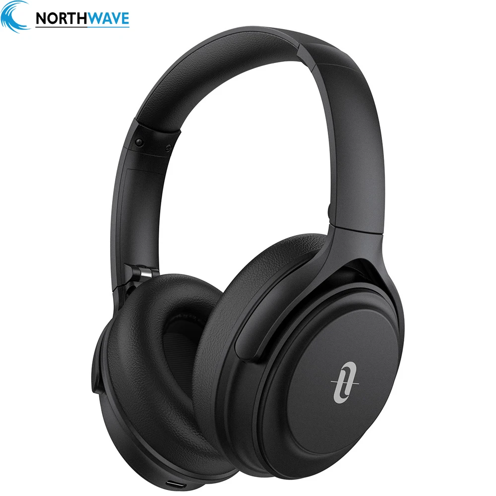 Cancelamento de Ruído Fone de Ouvido Taotronics Soundsurge Ativo Bluetooth 5.0 Cvc 8.0 40 Horas Música Dispositivo Duplo Suporte 85 Anc