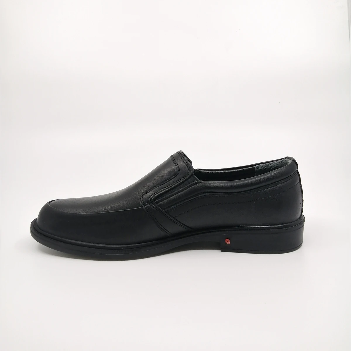 

Black Color Genuine Leather New Season Fashion Comfortable Breathable Stylish Slip-On Man Walking Casual Shoes