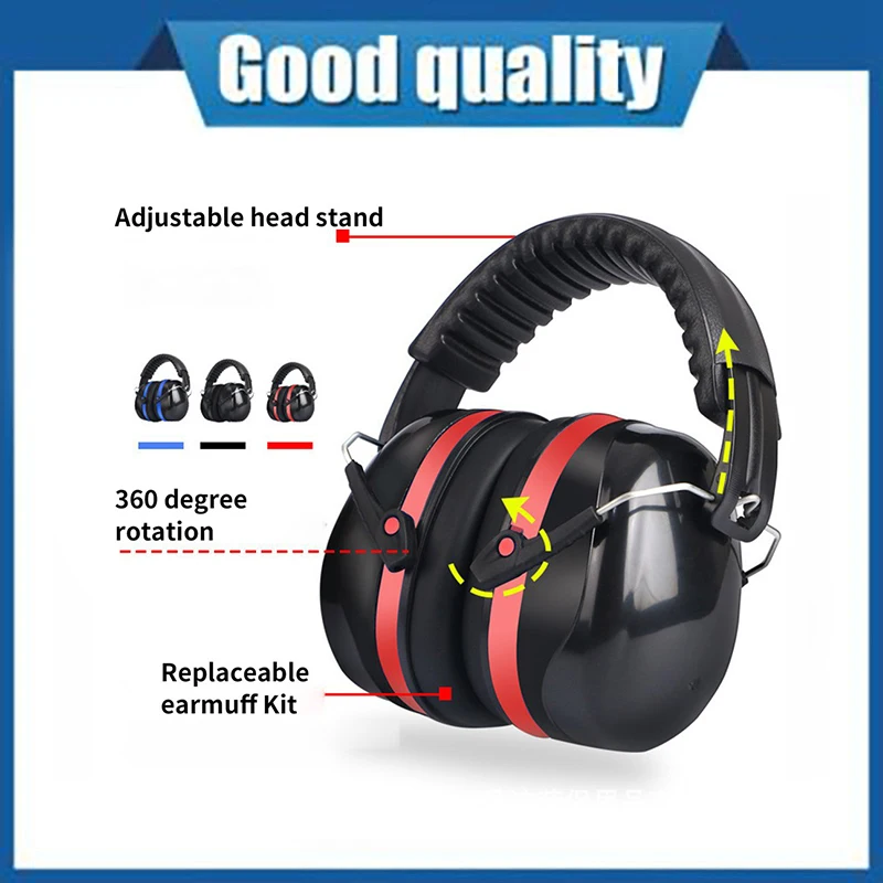 

Tactical Hunting Ear Plugs Folding Ear Defenders SNR Protectors Head-Mounted Noise-Proof Soundproofing Earmuffs Hearing Shooting
