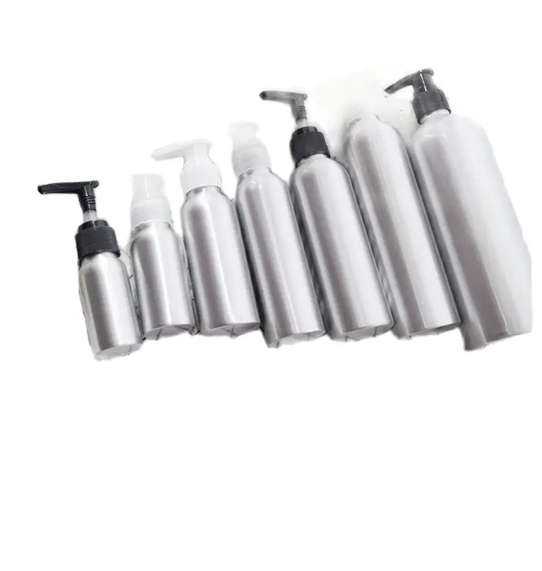 50 мл алюминиевая бутылка пластиковый лосьон-насос эмульсия сыворотка основа