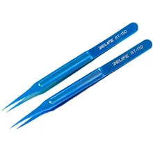 SUNSHINE Mobile Phone Repair Tool Precision Flying Wire Titanium Alloy Electrostatic Tweezers Elbow Straight Set