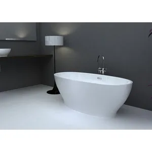 Акриловая ванна Abber 165x80 отдельностоящая (AB9207) | Обустройство дома