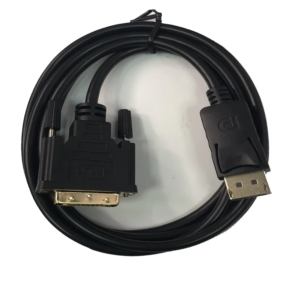 Кабель DisplayPort на DVI D HDMI переходник Позолоченные 1080P для видео карт ПК компьютеров