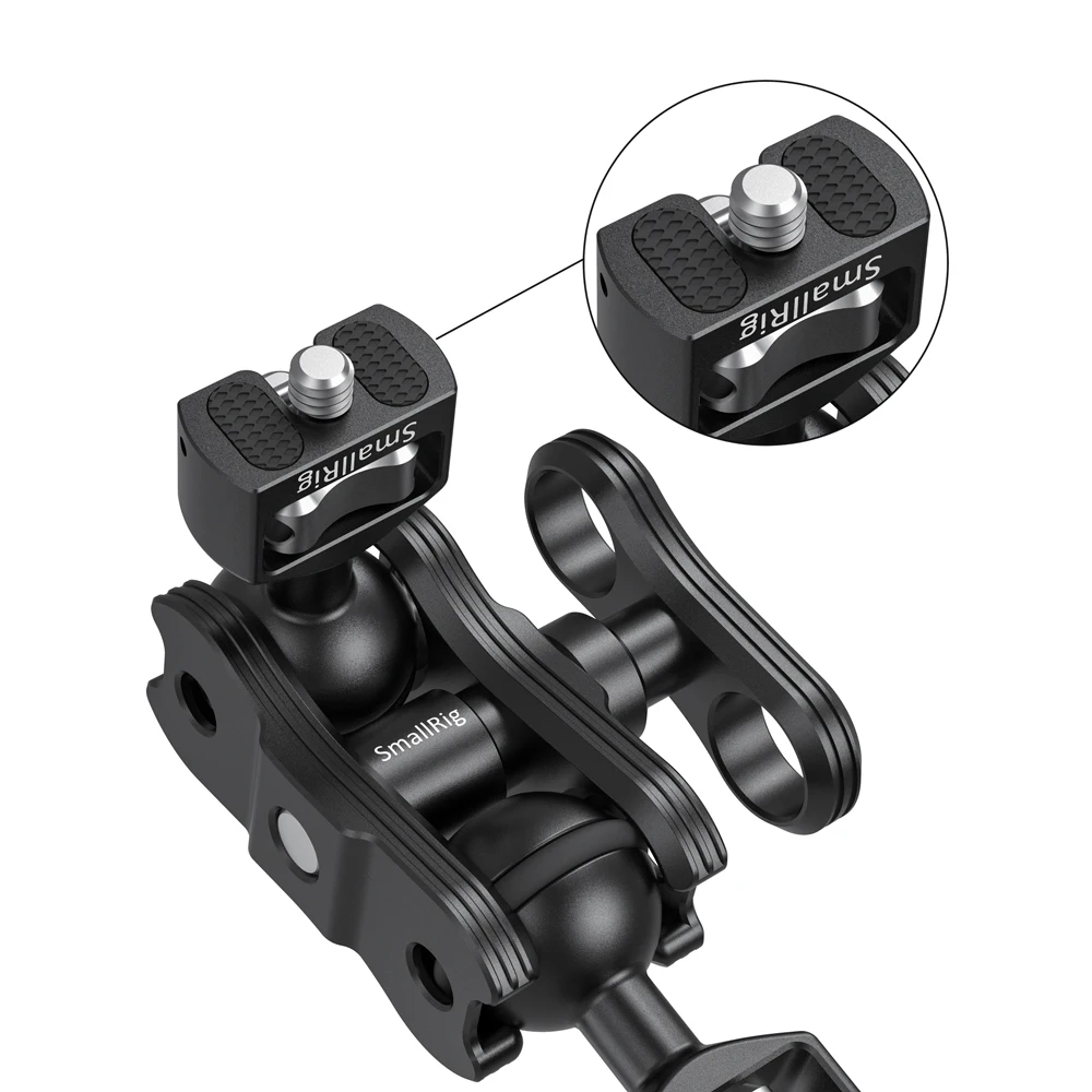 SmallRig быстросъемный шарнирный магический рычаг с двойной шаровой головкой