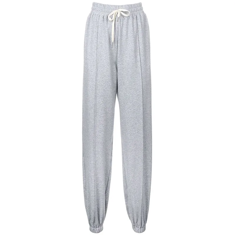 

Rockmore Sweatpants Women Joggers Casual Pants Capri Cotton Cargo Sweat Trousers Streetwear Harajuku High Waist Sports Pants y2k