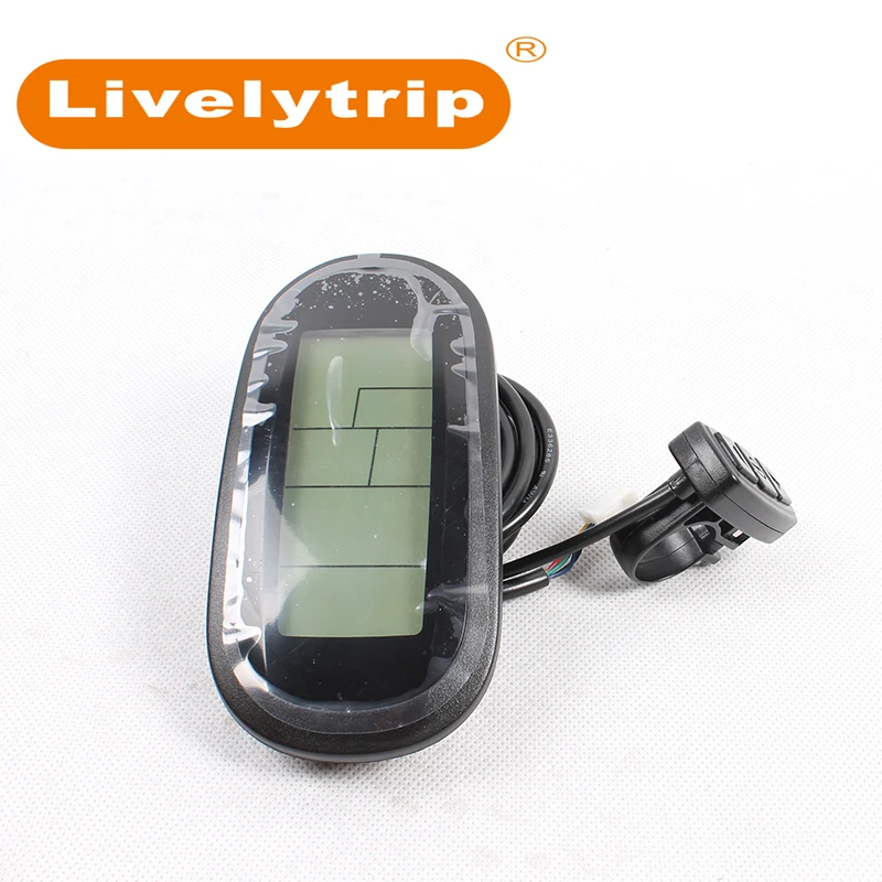 

electric bicycle KT LCD6 display for electric bike LCD panel 24V 36V 48V