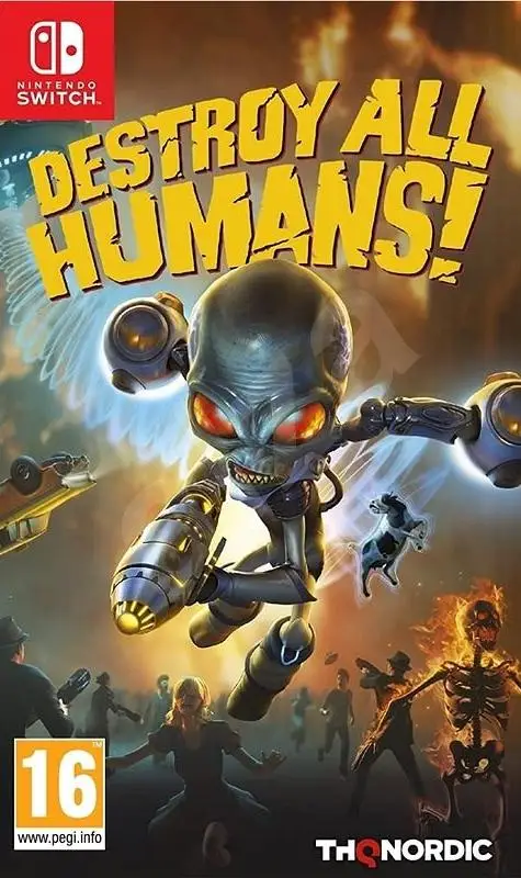 Игра Destroy All Humans! Русская версия (Switch)|Игры для консолей| |