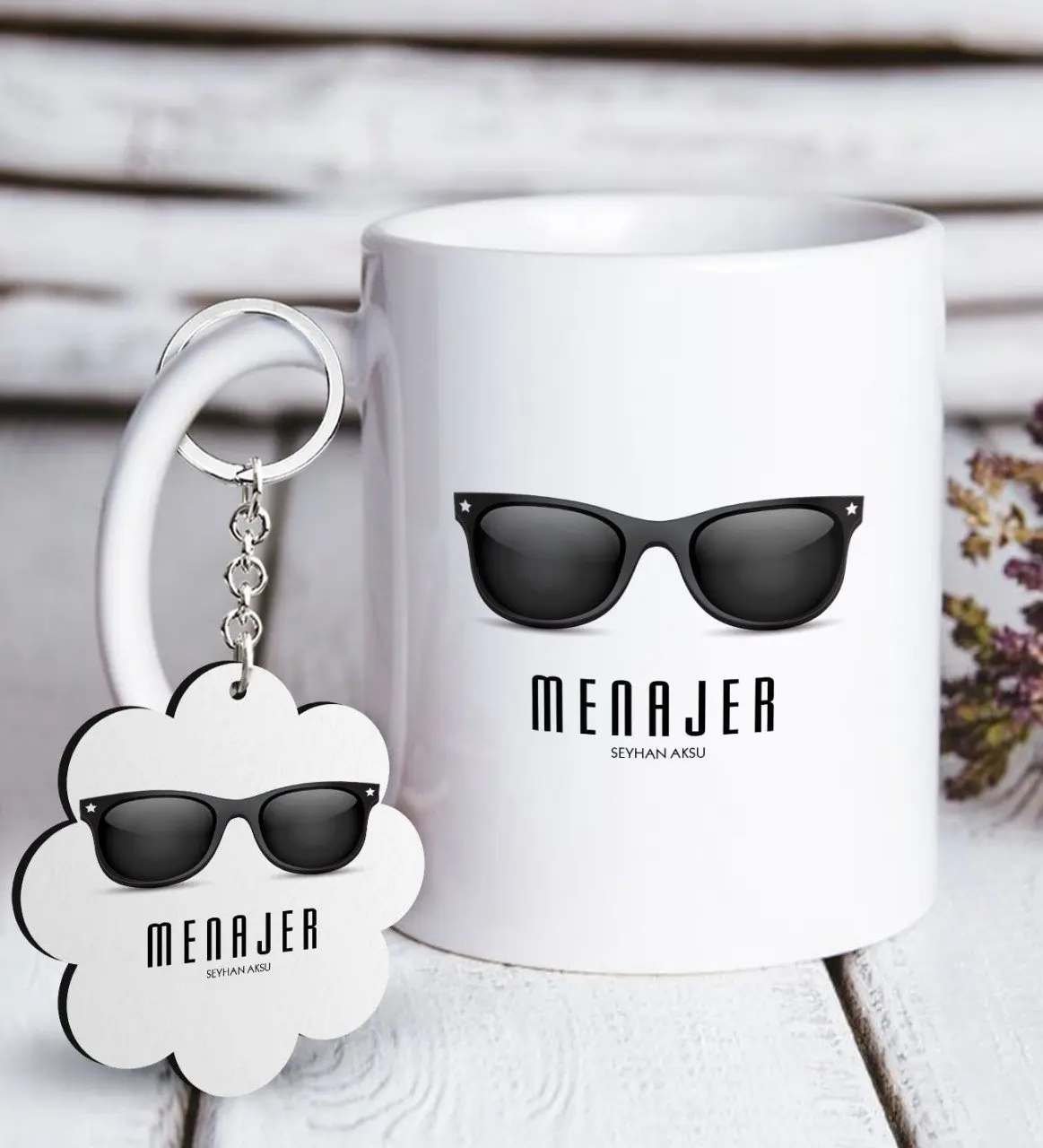 

Персонализированная белая кружка Professional Manager