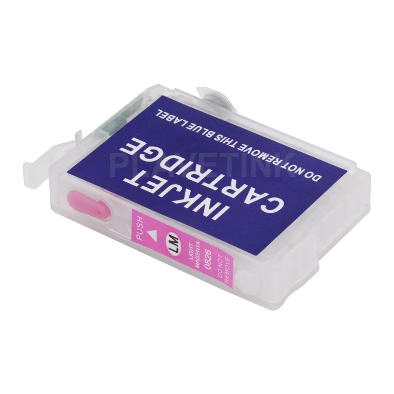 Чернильный картридж Plavetink T0821 82n для Epson Stylus Photo T50 R290 R295 R390 RX590 RX610 RX615 RX690 1410 TX650 TX659 700