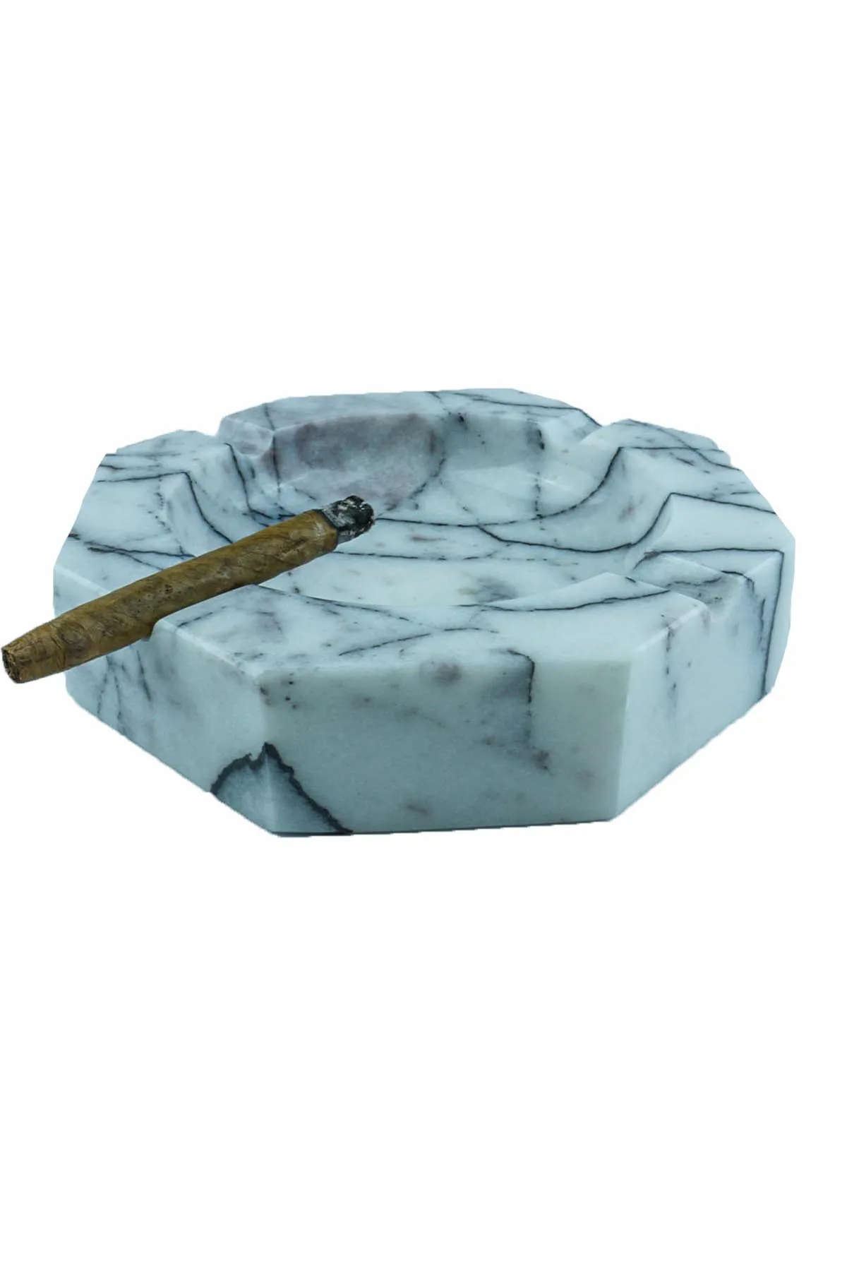 

Natural Marble Smoking Accessories Ashtray Bulk Cool European Decor Gifts Boyfriend Cigar Cigarette Weed Decorative Trays