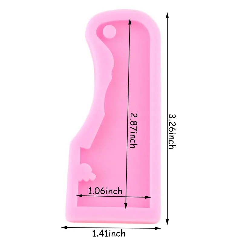 Блестящие силиконовые формы из делавера карта Соединенных Штатов брелок