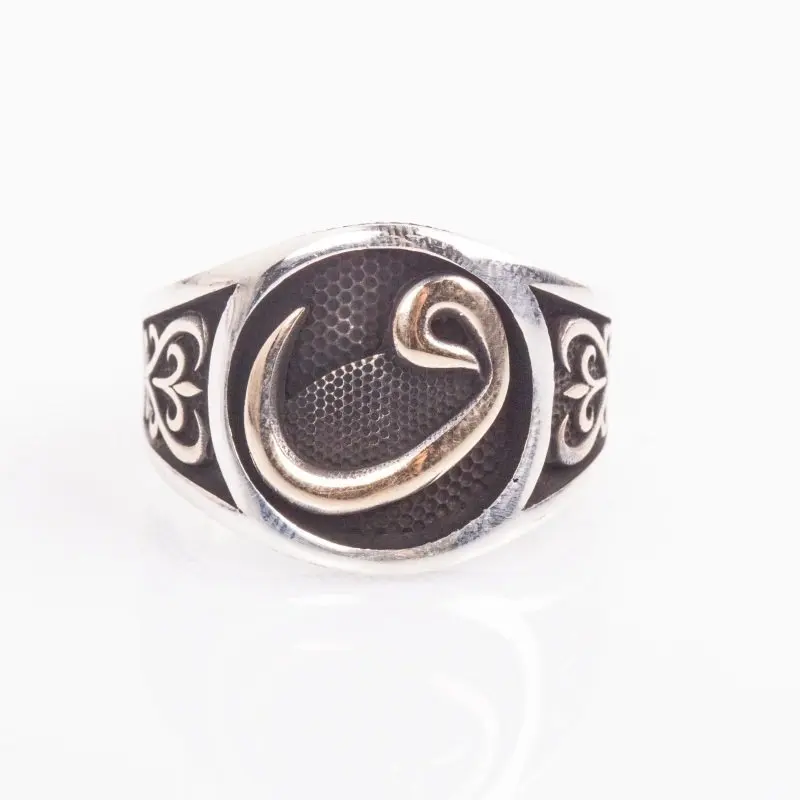 

925 Sterling Vavli Silver Ring Fashion Turkish Premium Quality Handmade Jawelery