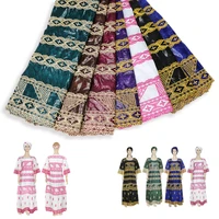 tissus africain bazin riche fabrics austria full hand craft embroidery fabrics guinea brocade fabric with perfume 52 yardslot