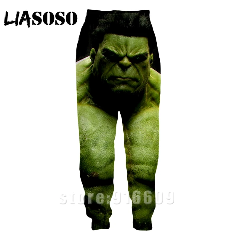 14 3d принт для мужчин и женщин Полная длина jogger дети Sweatpant зимние брюки с логотипом Халк Аниме Мстители повседневные забавные Топ спортивные брюки A368 - Цвет: 14