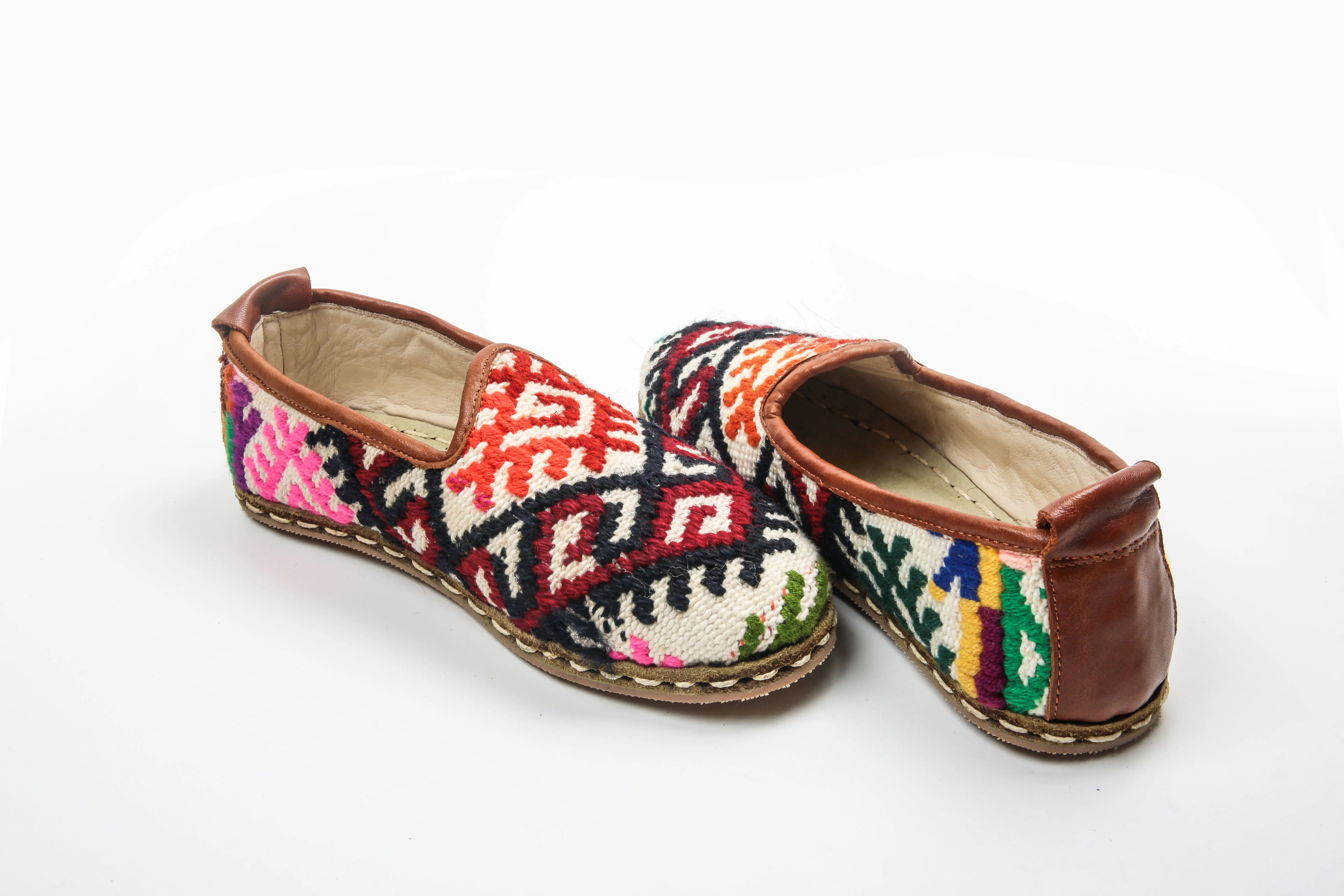 

Обувь Kilim, этническая обувь, обувь ручной работы на плоской подошве, Винтажная обувь, кожаная обувь, традиционная обувь, уникальная обувь, об...