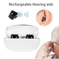 rechargeable hearing aids for deafness elderly adjustable mini invisible hearing aids digital wireless ear sound amplifier