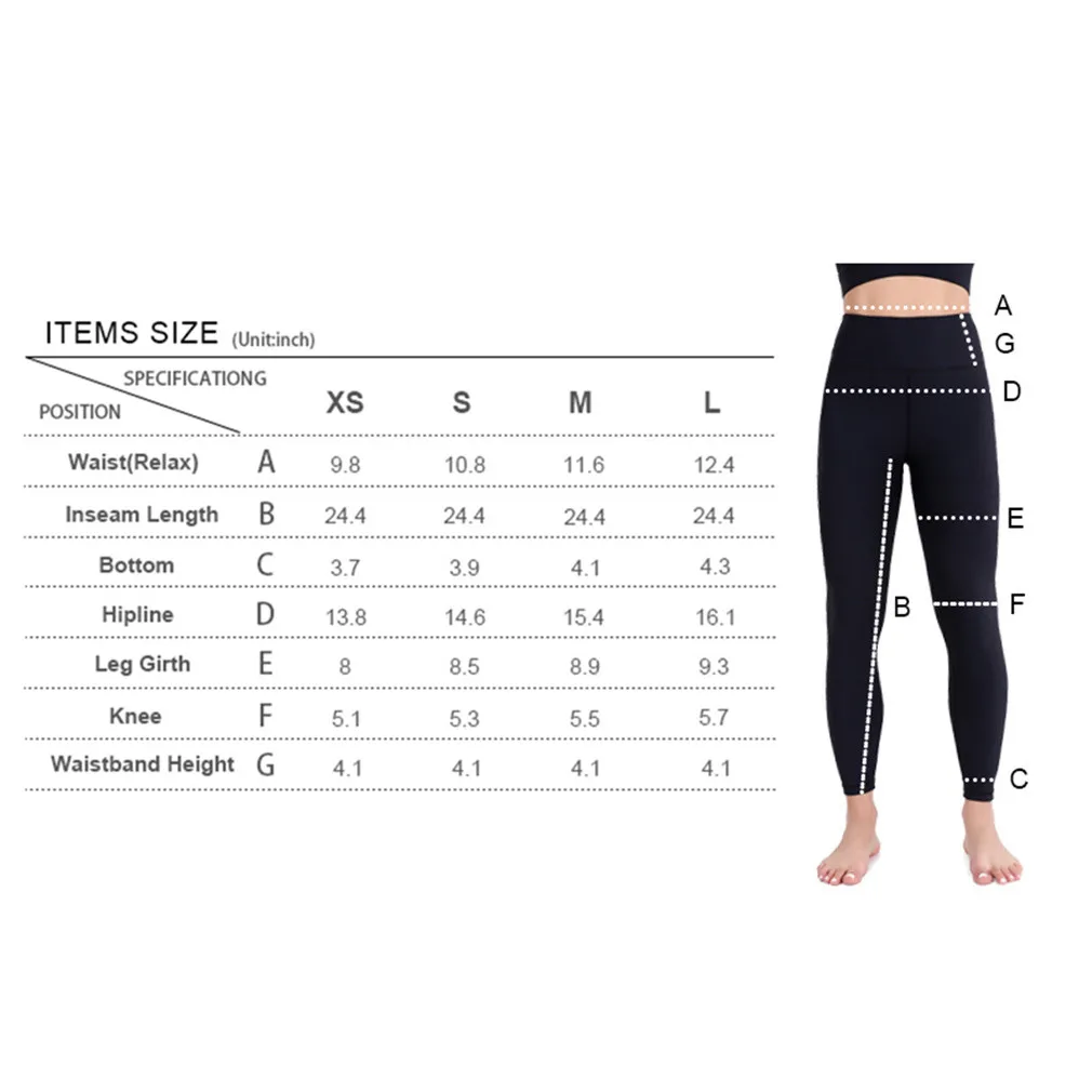 

Formfitting Yoga Pants Sport Fitness Running Long Quick Dry Lightweight Comfortable Variety Fashion Print Energy Elastic Trouser