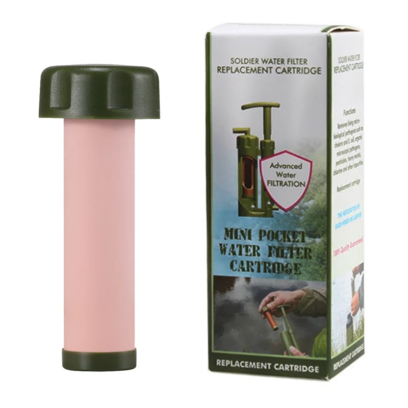 

Pure Ceramic Replacement Water Filter Purifier For Hiking Camping Survival Protable Water Filter