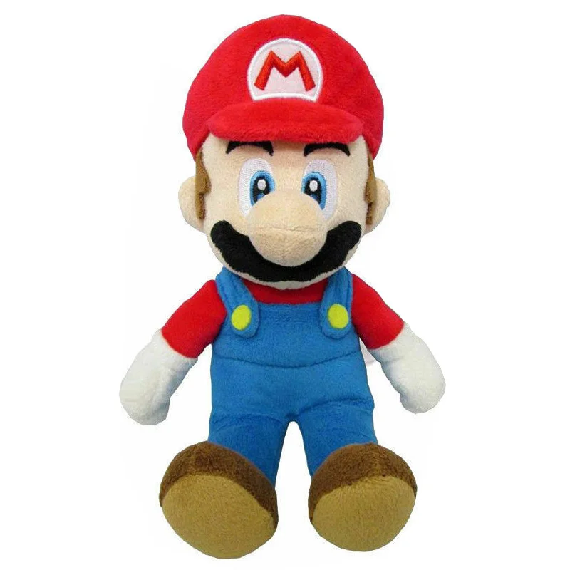25 см Super Mario Плюшевые игрушки Красный Bros Мягкие игровые фигурки аксессуары