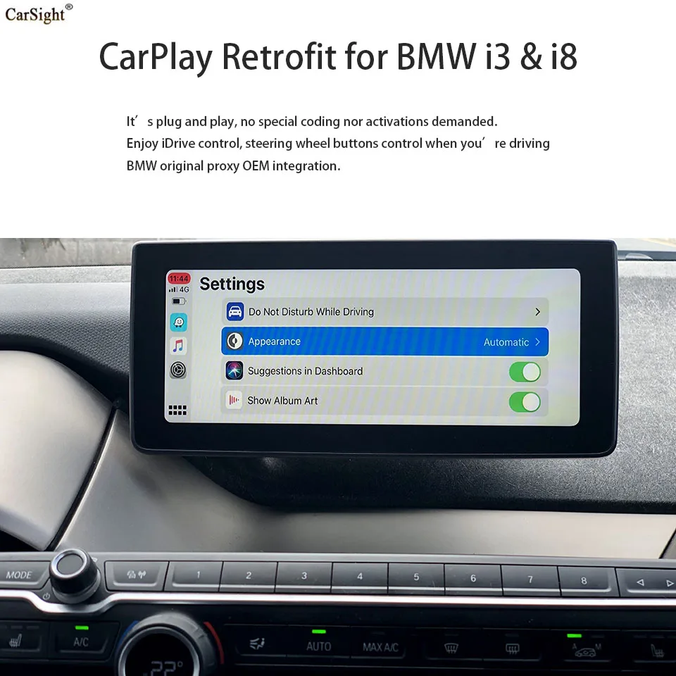 carplay apple wireless android auto retrofit phone mirror screen car play module for bmw i3 i8 nbt oem multimedia infotainment free global shipping