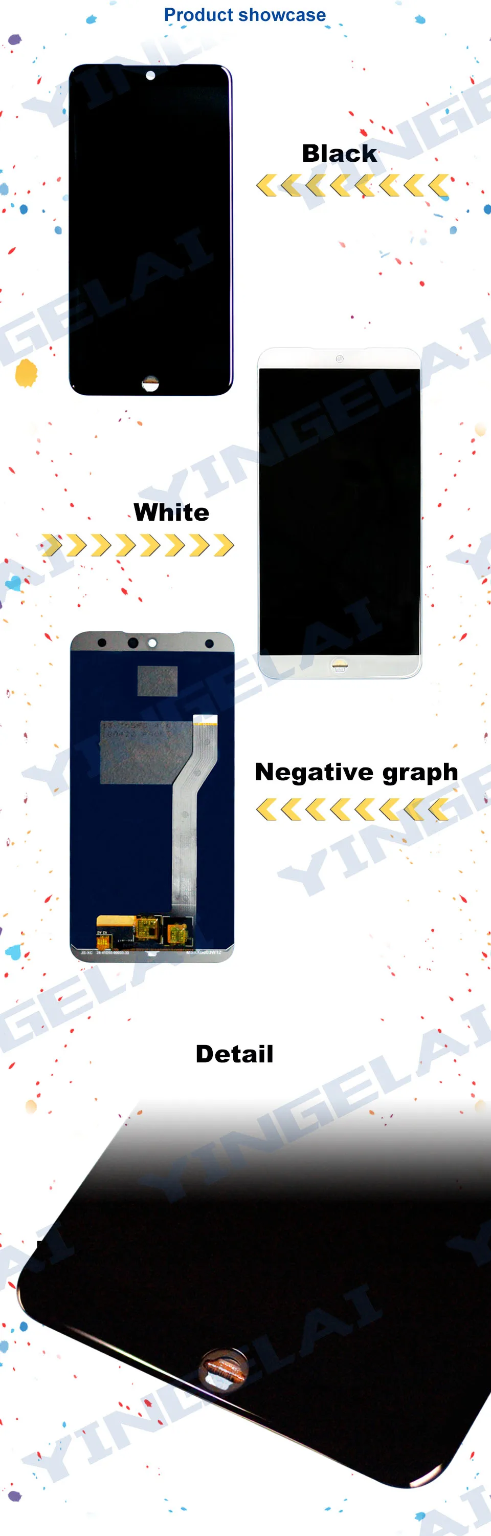 5,4" для Meizu M15/для Meizu 15 Lite ЖК-дисплей+ сенсорный дигитайзер для Meizu M15 ЖК-Замена