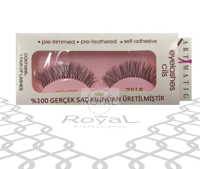 

Artmatig 100 Real Clay False Lash-12 PCs 232065115