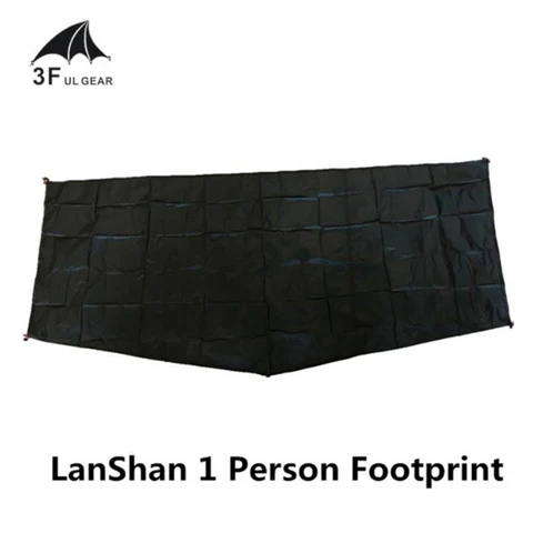 3F UL GEAR LanShan  палатка подстилка черная