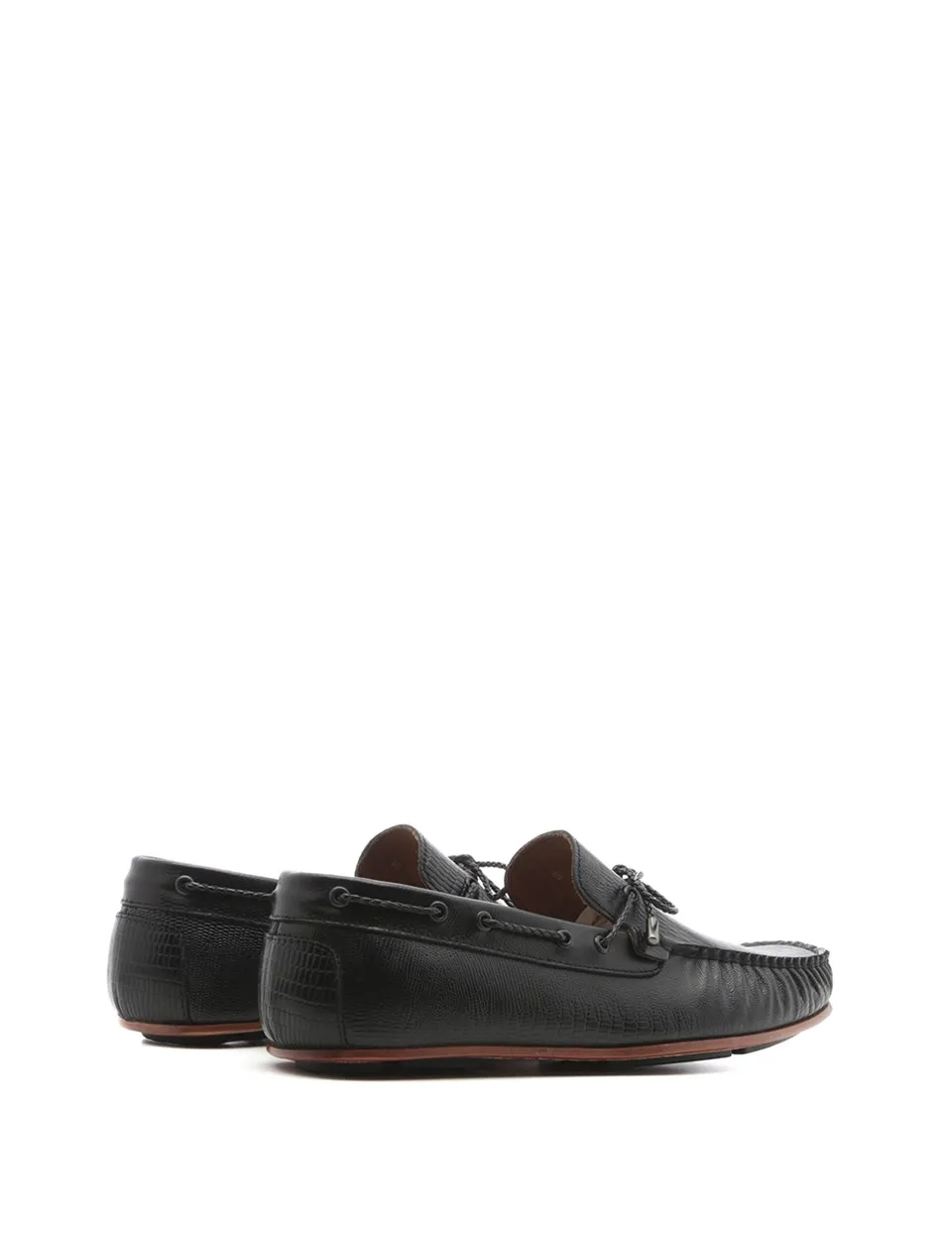 

ILVi-Genuine Leather Handmade Kamila Men's Moccasin Brown Style Laser Men Shoes