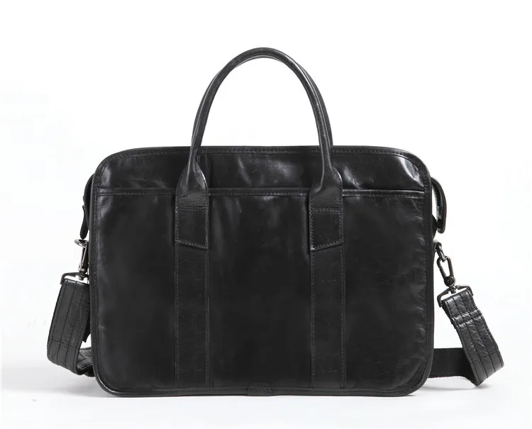 

New Luxury 100% Cow Genuine Leather Business Men's Briefcase Male Shoulder Bag Alligator Messenger Bag Tote Computer Handbag