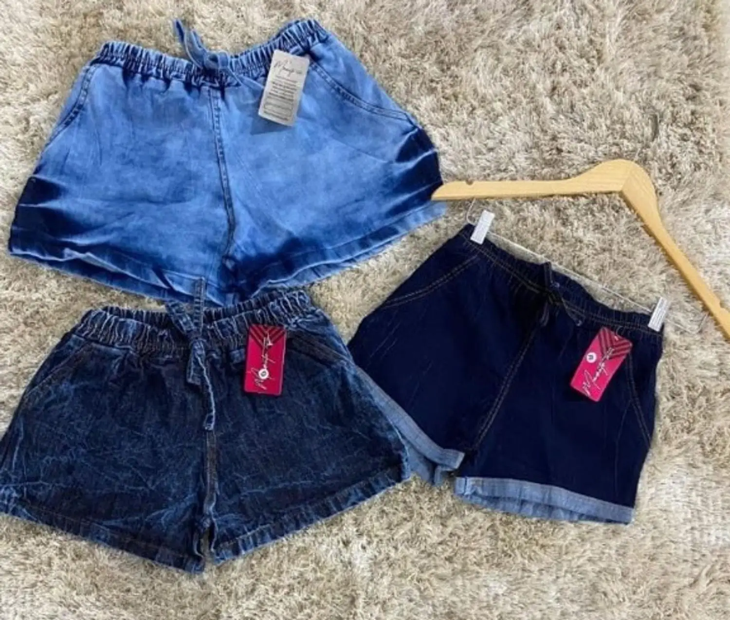 

10 Women's Jeans with Elastic Adult Short Kit