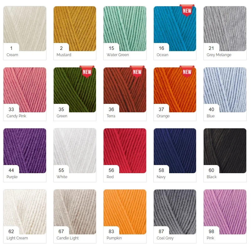 Alize хлопок пряжи золота 5x100gr 330mt % 55 амигуруми мягкое детское одеяло кардиган