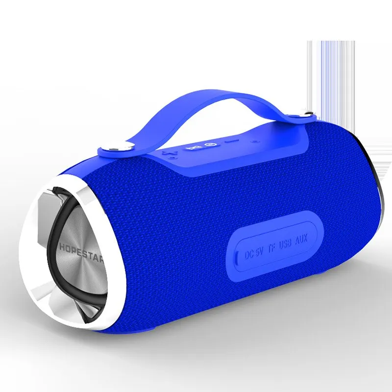 Hopestar H40 wireless speaker Bluetooth bumbox 10 W with FM radio power bank create stereo pair 1 + ipx6 | Электроника