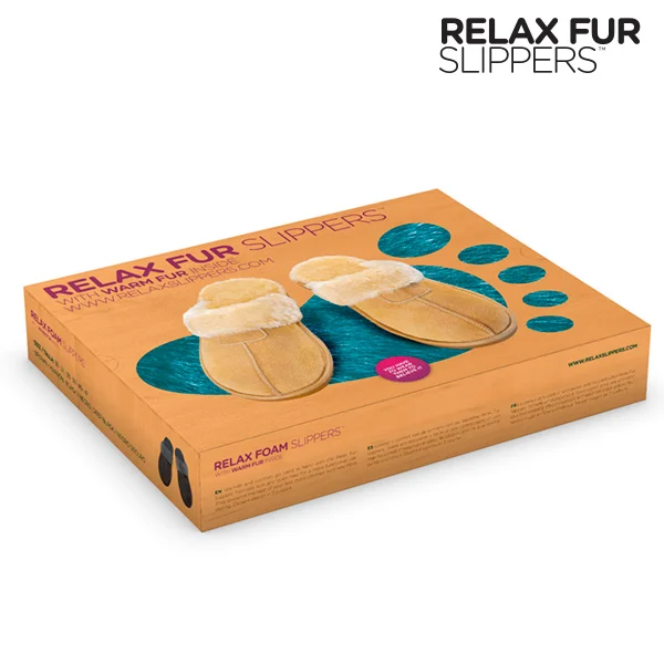 Расслабиться меховые Тапочки |