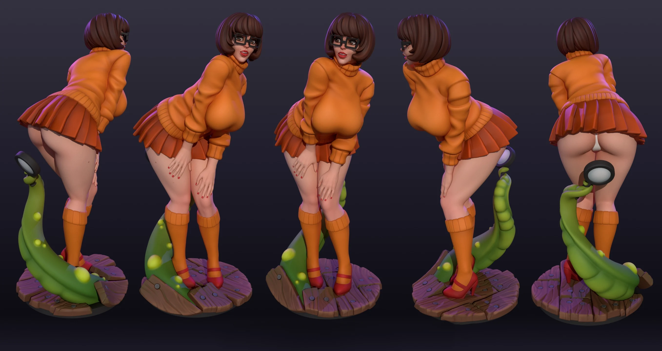 Порно 3d Velma