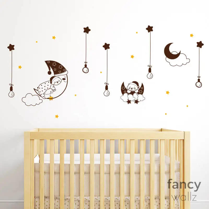 Наклейка на стену Sweet Dreams. Настенная для детской комнаты. Детские расценки выше