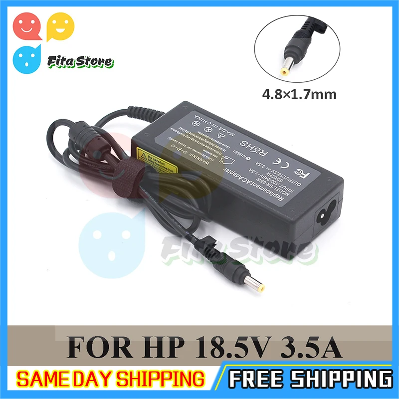 Зарядное устройство для ноутбука HP Compaq 18 5 s 4 8 1 7 6720 500 510 520 530 G3000 pavilion