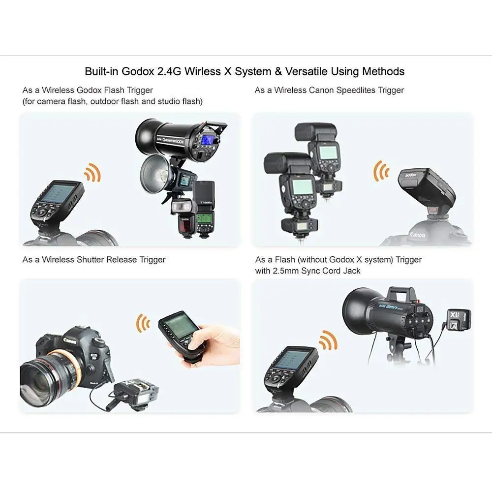 Godox Xpro-N TTL беспроводной триггерный передатчик вспышки для Nikon 1/8000s HSS