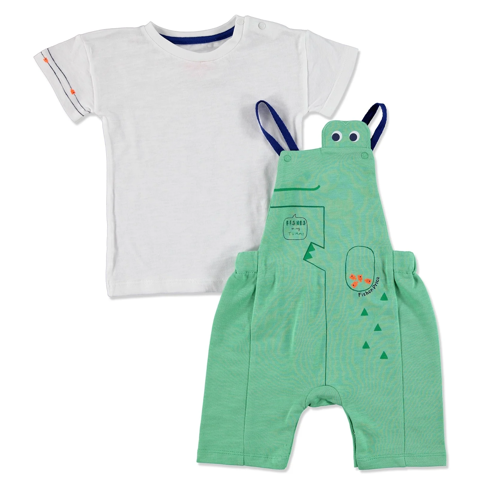 Ebebek Fisher Price/Летний короткий комбинезон для маленьких мальчиков комплект с