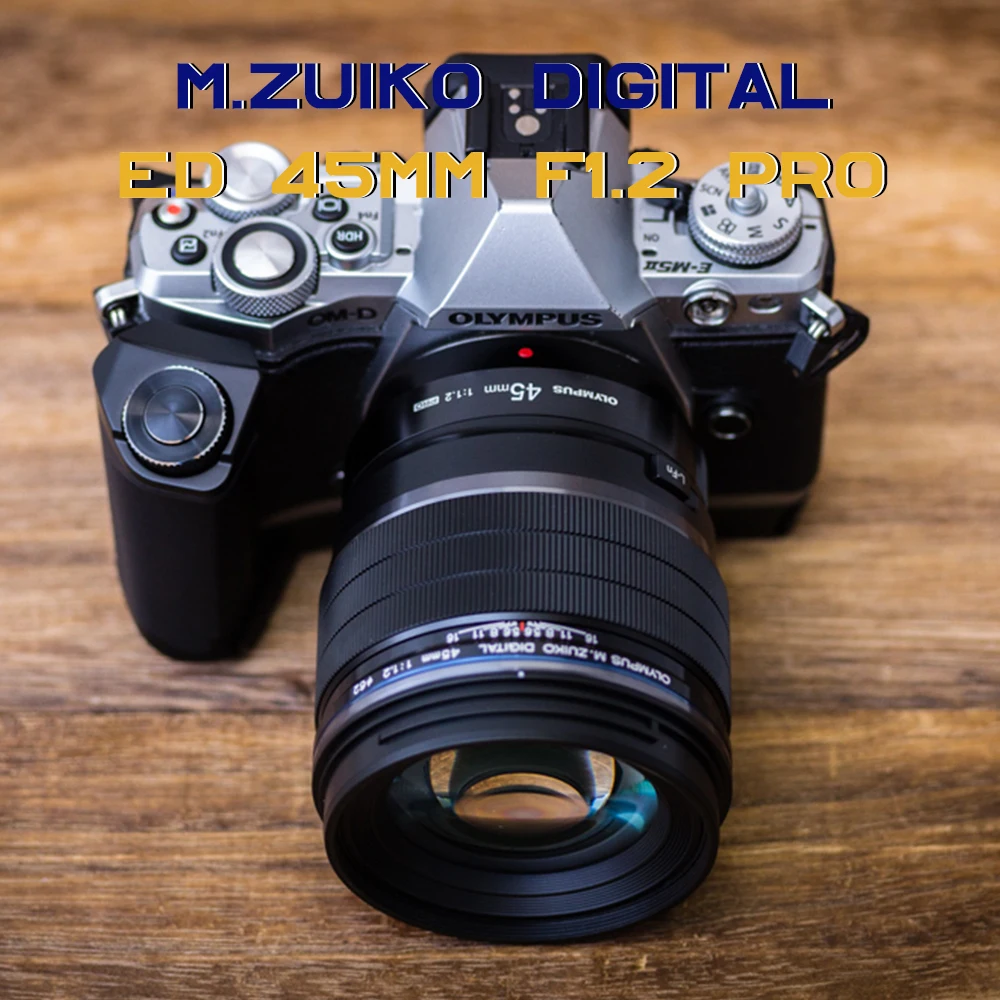 Сменный объектив Olympus M. ZUIKO DIGITAL ED 45mm F1.2 PRO(черный