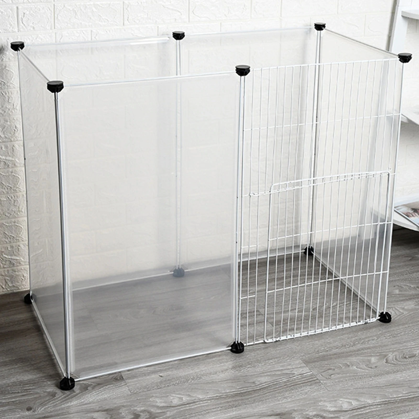 Складная игровая ручка для домашних животных прозрачный забор собак