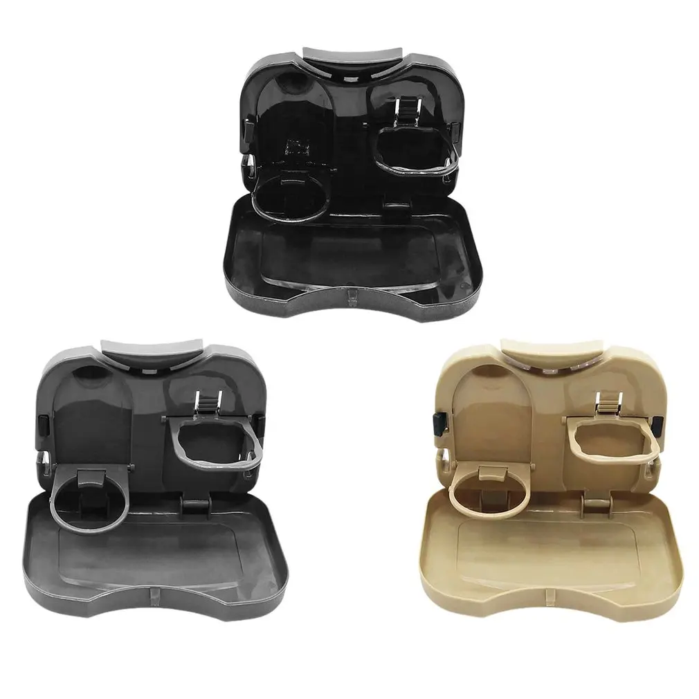 Автомобильный складной поднос для еды автомобильный держатель напитков на