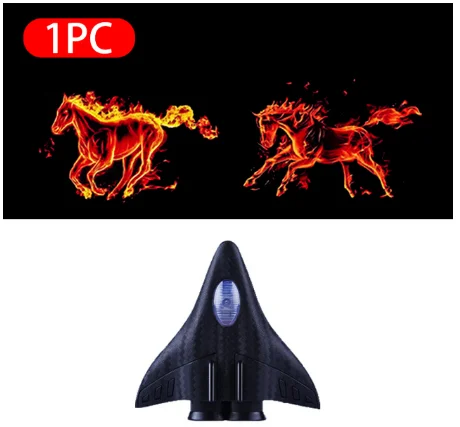 

Беспроводной сигнальный светильник гонь для дверей/машины, USB, для бега, красного и синего цветов