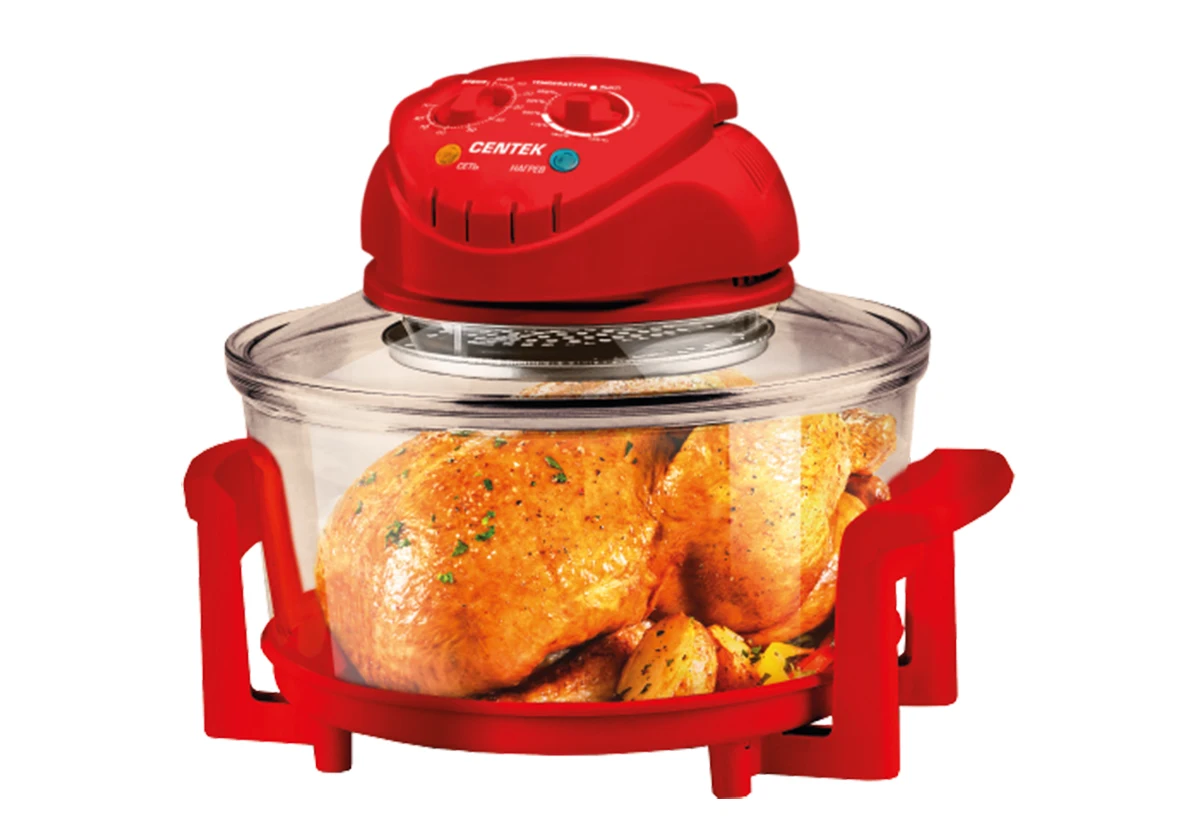 Aerogrill electric centek ct-1456/1400 W/17 liters/3D Turbo heating | Бытовая техника