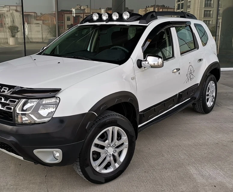 Набор накладок и молдингов из АБС-пластика для Renault Dacia Duster 2010-2022 12 шт. - купить по