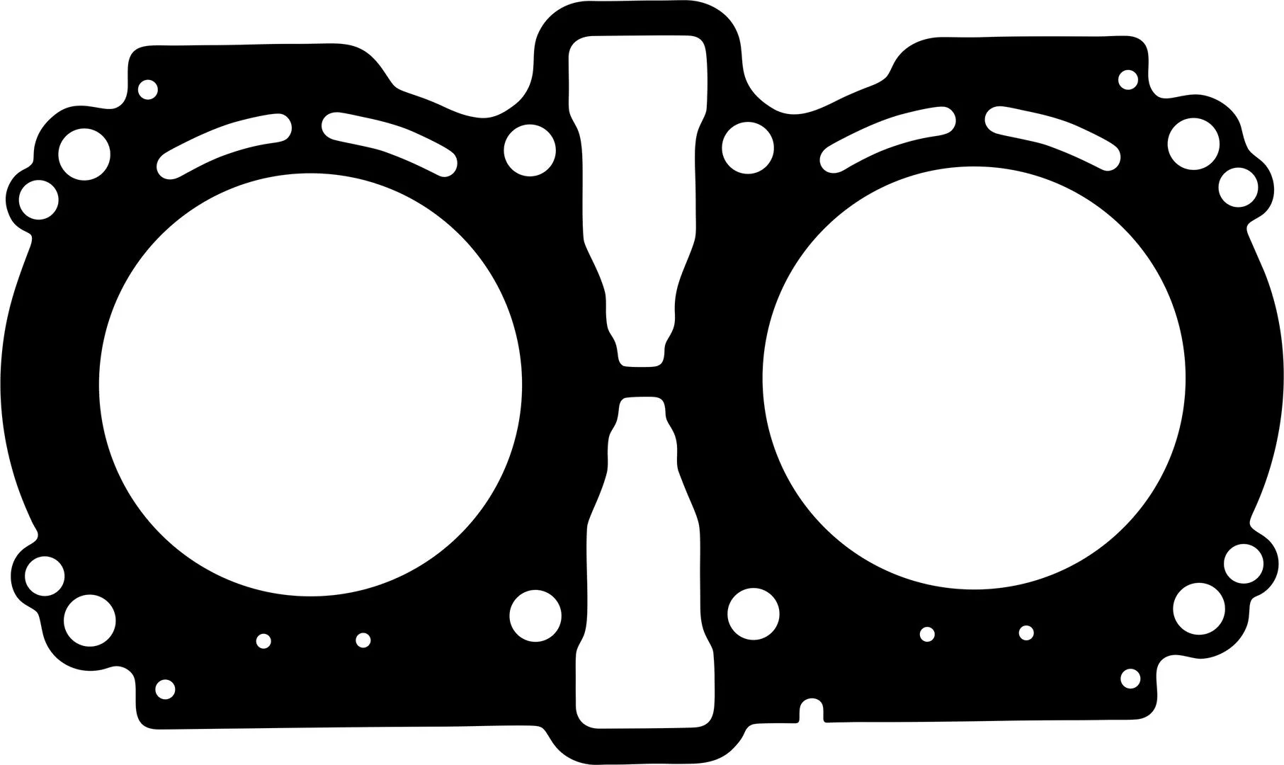Прокладка ГБЦ Polaris Widetrak IQ/INTL/FS/TURBO MODEL (0451940) |