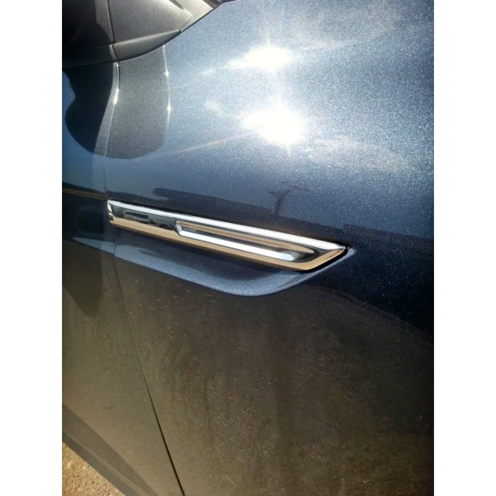 Переднее крыло для Megane 4 из нержавеющей стали 2 шт. аксессуар сигнала поворота