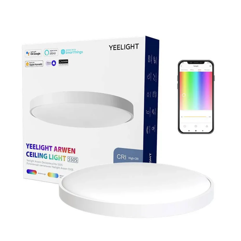 Умный светодиодный потолочный светильник Yeelight Arwen 2021 Smart LED Ceiling Light 550S YLXD013-A (550 mm) |