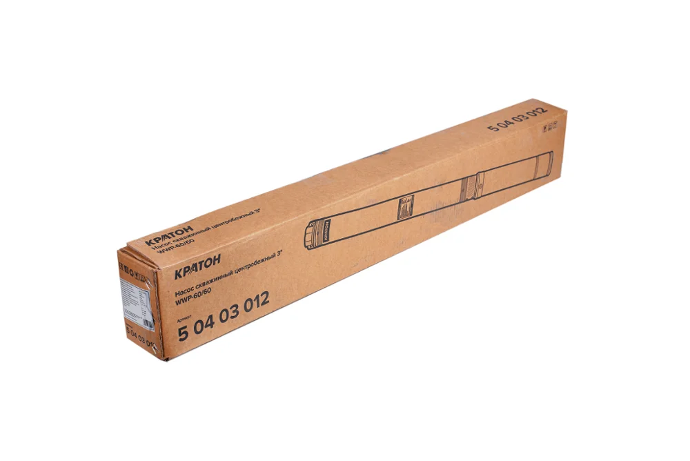 Насос скважинный центробежный 3&quot Кратон WWP-60/60 5 04 03 012 | Строительство и ремонт