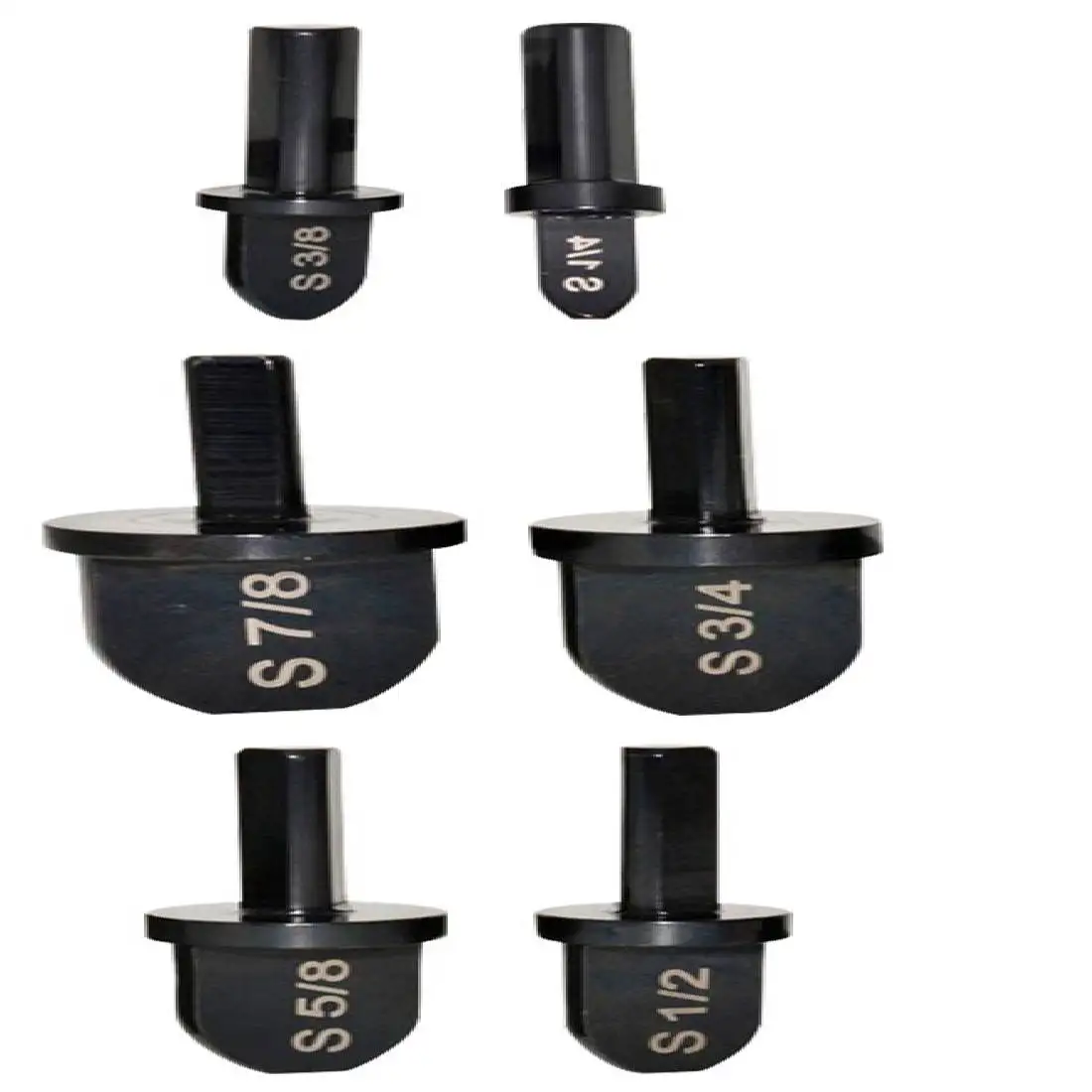 Expansor de tubo de aire acondicionado, herramientas de estampado eléctrico de aluminio, 6 uds.